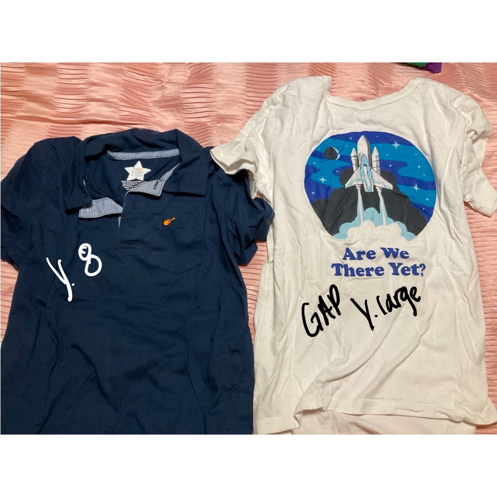 GAP Kids White Graphic Tee